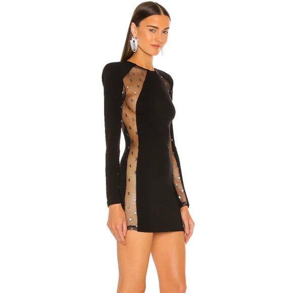 Dundas x Revolve Mini Dress in Black  / XXS *Never Been Worn - Picture 3 of 7